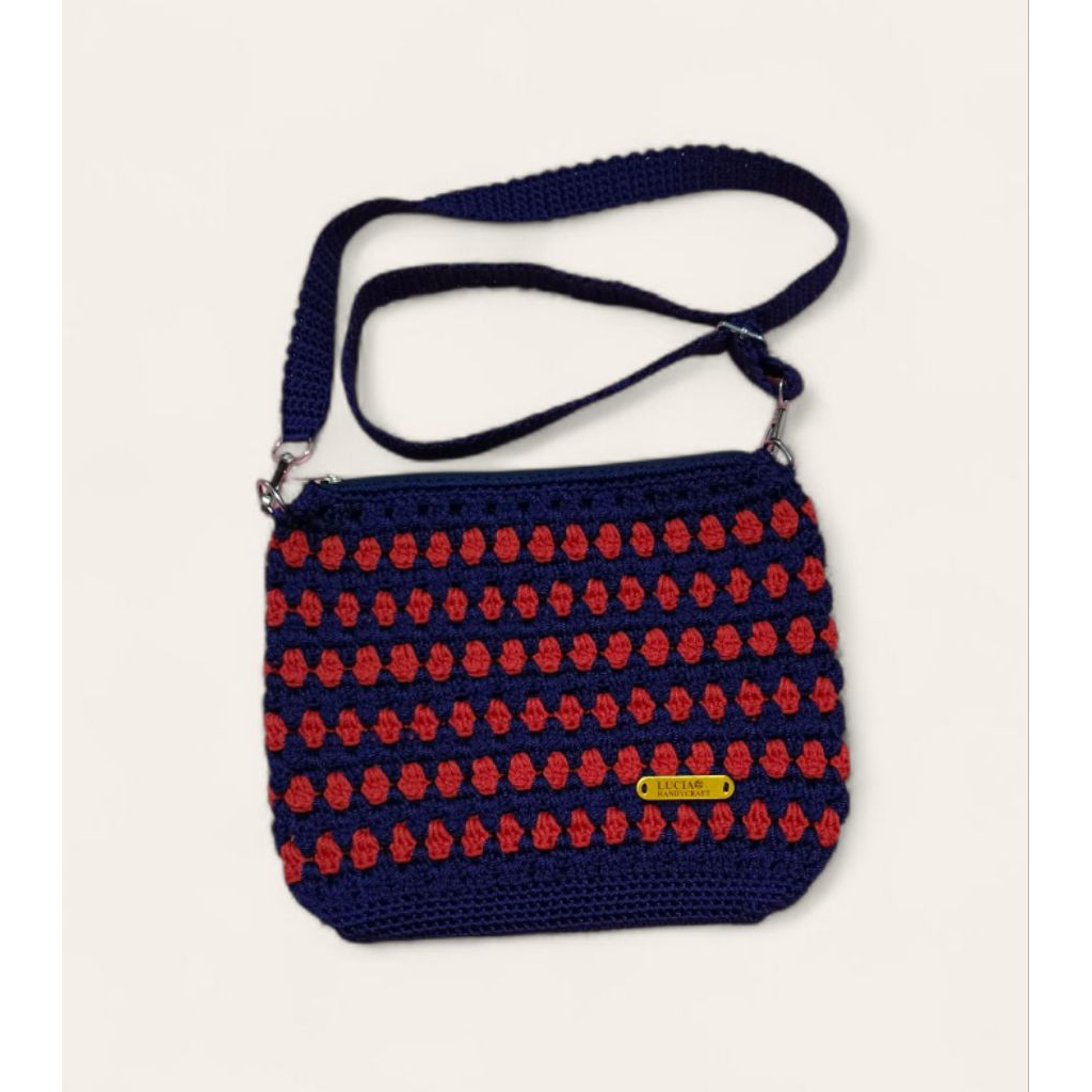 Tas HP, selempang rajut