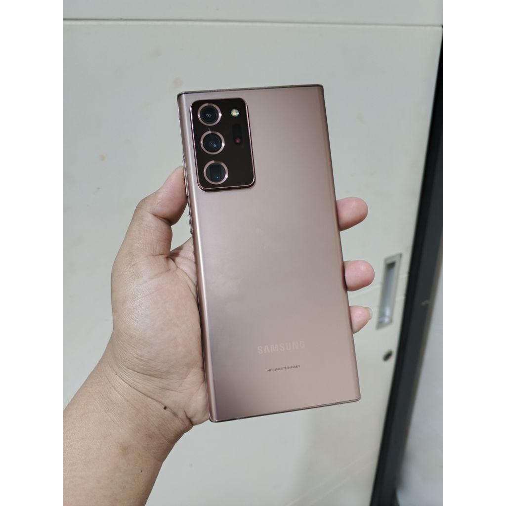 JUAL CEPAT SAMSUNG NOTE 20 ULTRA 8/256 GB RESMI SEIN ADA MINUS SECOND MURAH