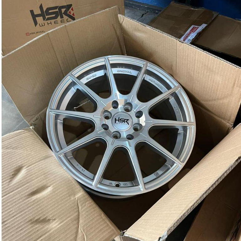 Velg Mobil Racing Pelak HSR Rai-S2 Ring 16 Avanza, Agya, Ayla, Sigra, Jazz, Mobilio