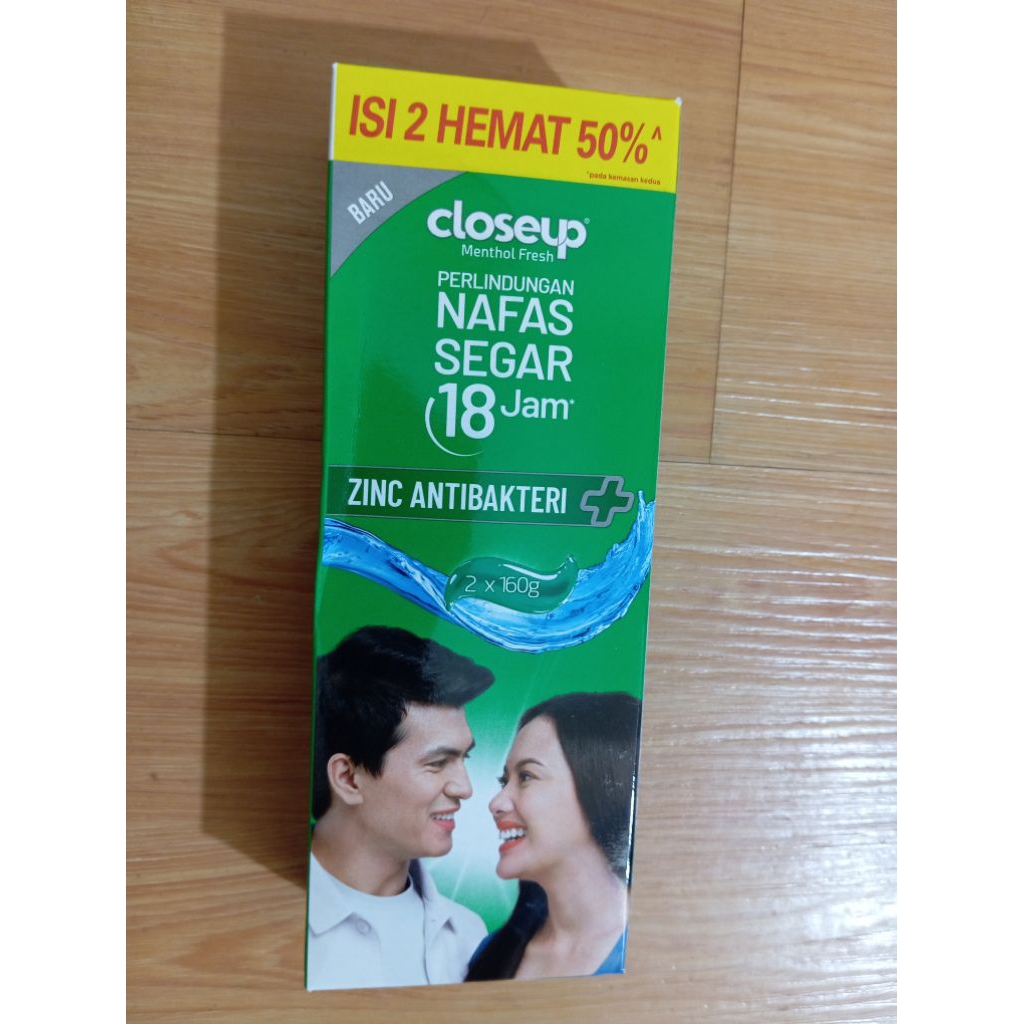 Close Up Menthol Fresh isi 2 160gr