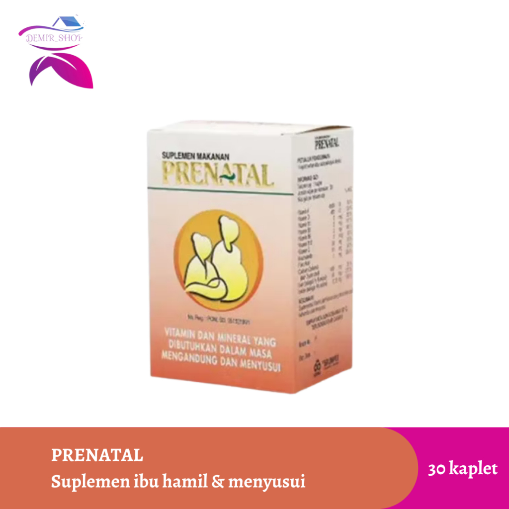 Prenatal 30 Kaplet / Vitamin Ibu Hamil