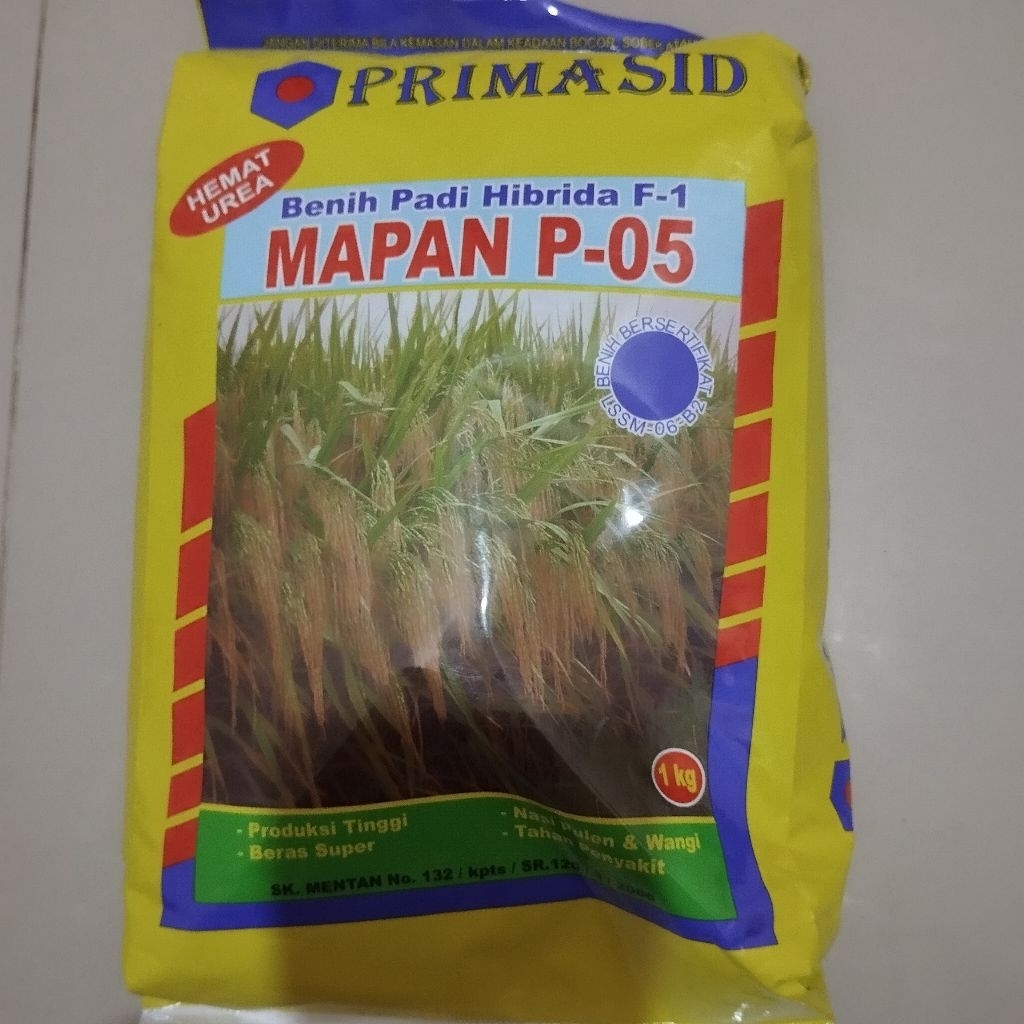 Benih padi mapan p 05