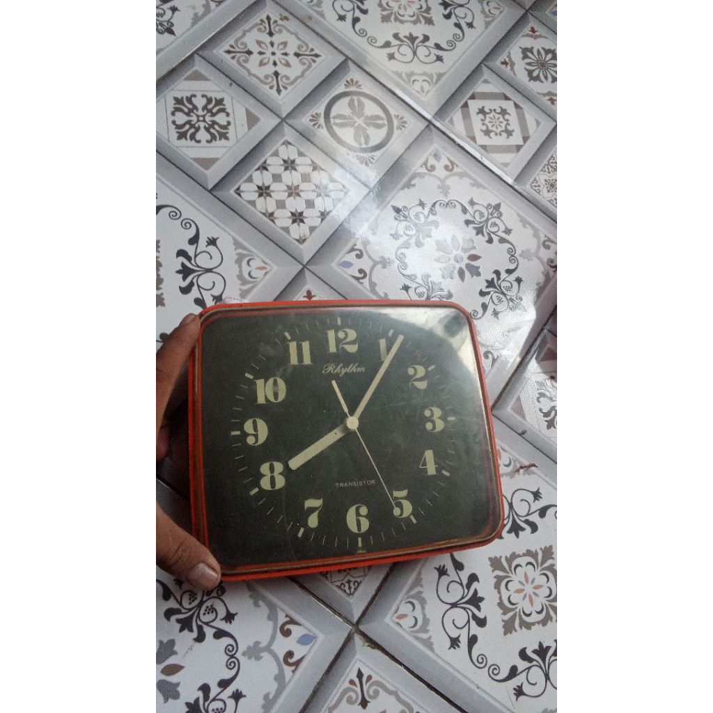 jam dinding jadul Japan jam dinding kuno
