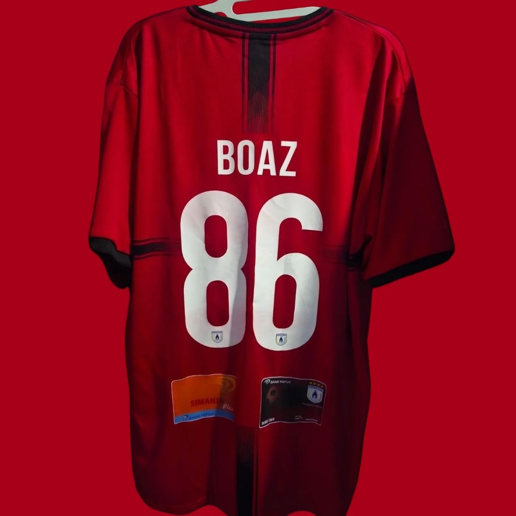 Jersey Original Persipura Jayapura Boaz