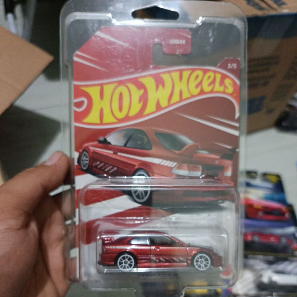 hotwheels honda civic SI Red