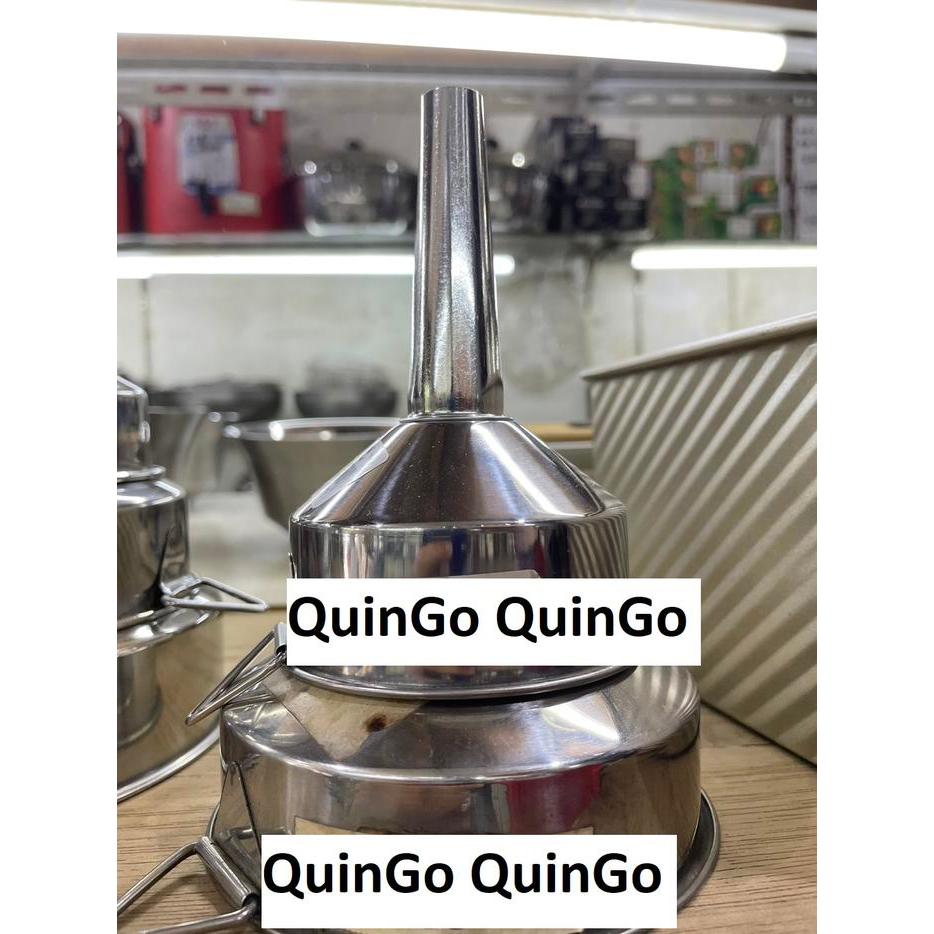 Corong Multifungsi Stainless Steel Funnel 304 Kitchenware Corong Stainless Steel Corong 16cm Minyak 