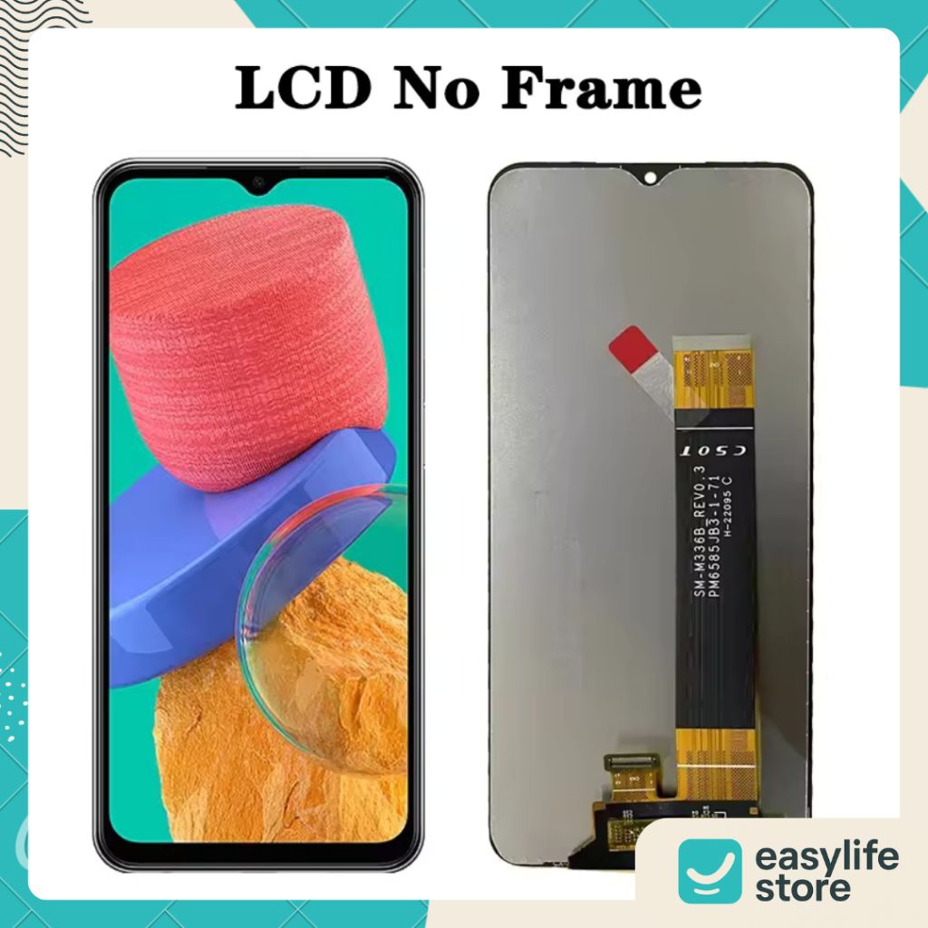 LCD Touchscreen Samsung M33 5G – Fullset Original POZI – Layar & Touchscreen Ganti Pecah / Blank / T
