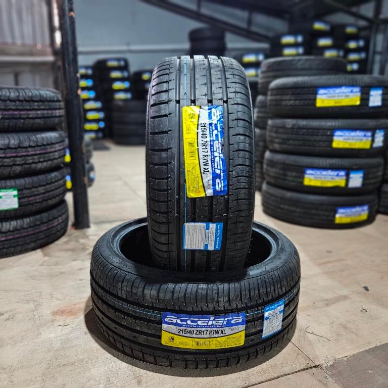 Ban Mobil Tubles Ceper Ring 17 215/40 R17 Accelera PHI-R 215 40 R17 Medium Compound , Tidak Berisik
