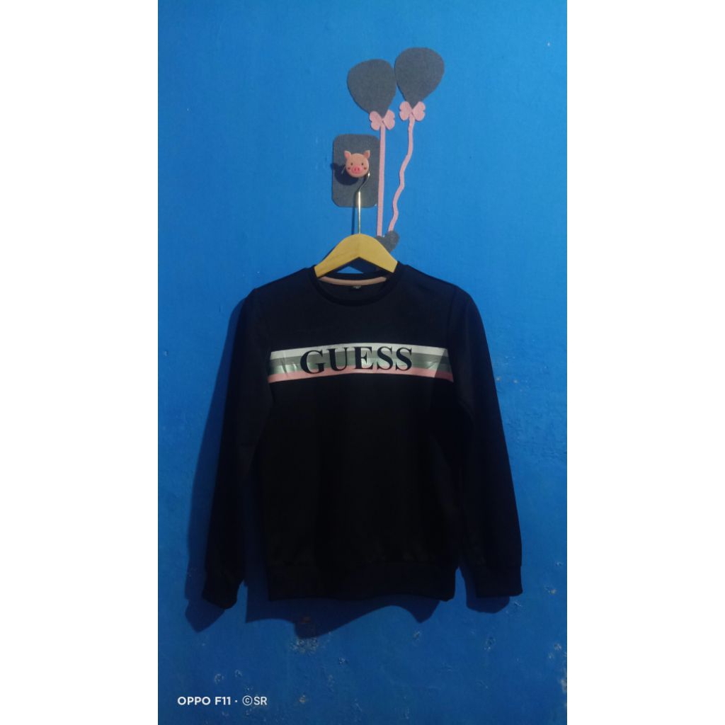 PL Jaket Hoodie wanita hitam/ preloved atasan remaja