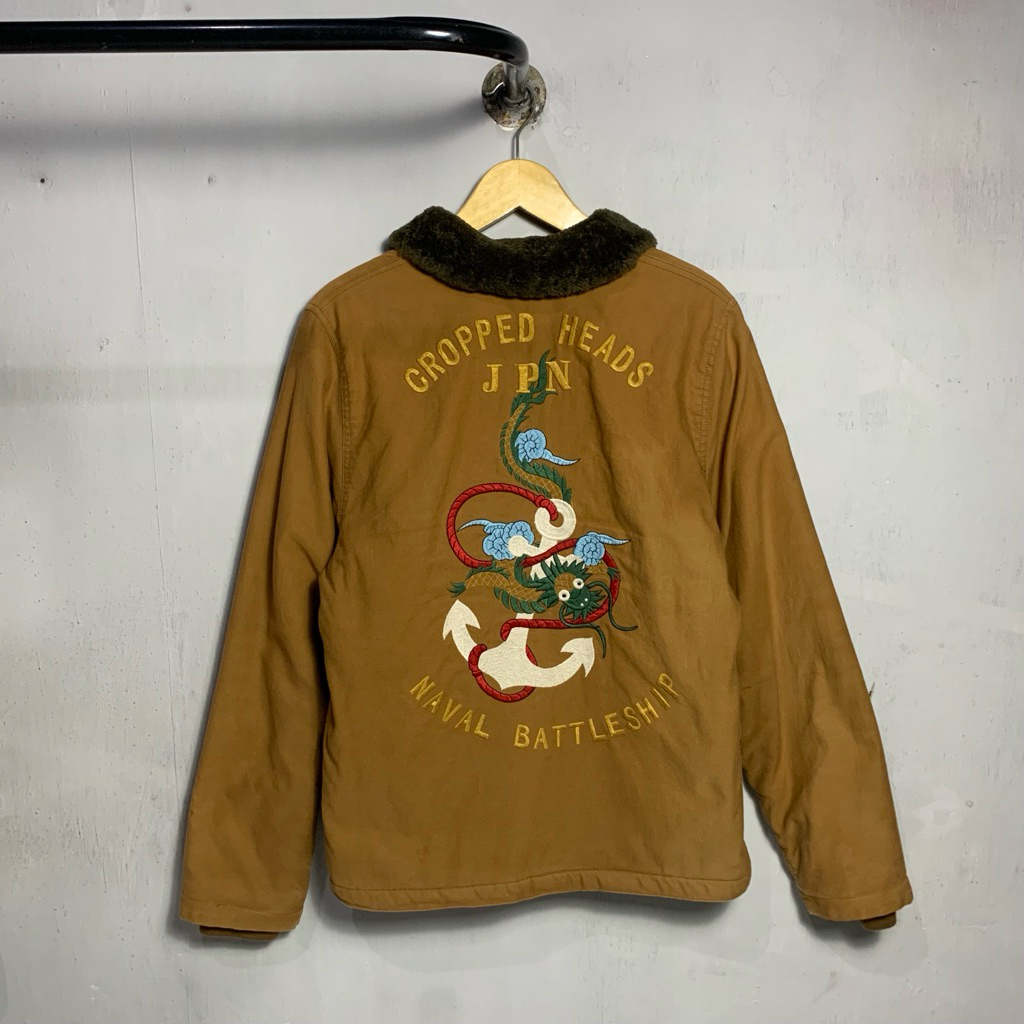 N1 Deck Jaket Cropped Heads