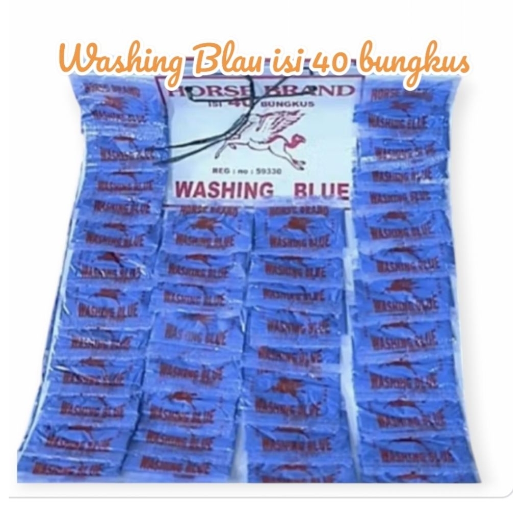 washing Blau isi 40 sachet
