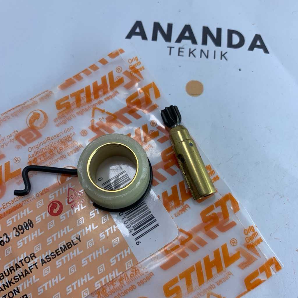 POMPA OLI SENSO MS170 180 STIHL POMPA OLI STIHL MS 170 180 POMPA OLI GERGAJI MESIN STIHL ORIGINAL MS