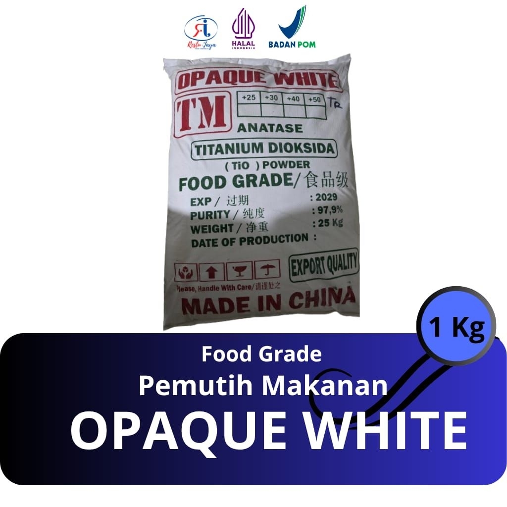 Pemutih Makanan / Opaque / TR (1Kg)