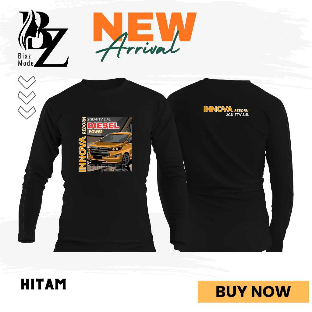 KAOS KIJANG INNOVA REBORN PREMIUM LENGAN PANJANG