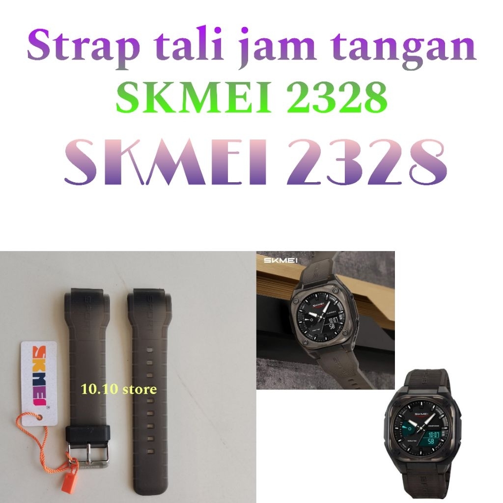 Strap Tali Jam Tangan Skmei 2328 Strap tali jam tangan SK 2328 SK2328  SK-2328 New Arrival