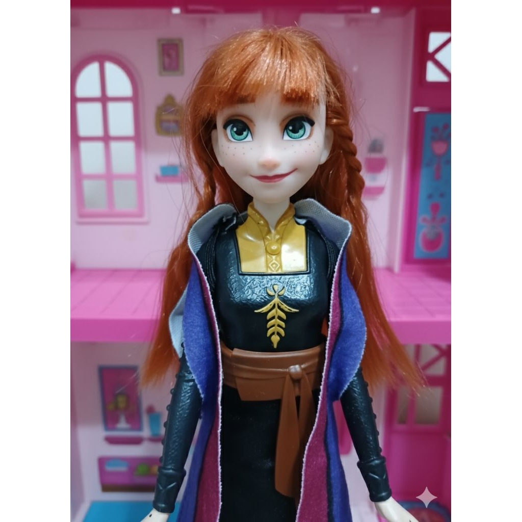 Preloved Boneka Barbie Rare Hasbro Disney Princess Frozen Anna Vietnam