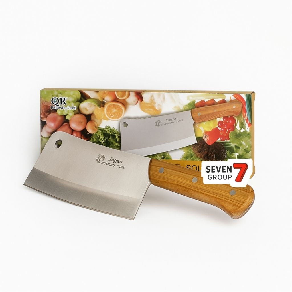 Pisau Golok Daging Stainless Steel B-215 Japan - Pisau Chopper Dapur