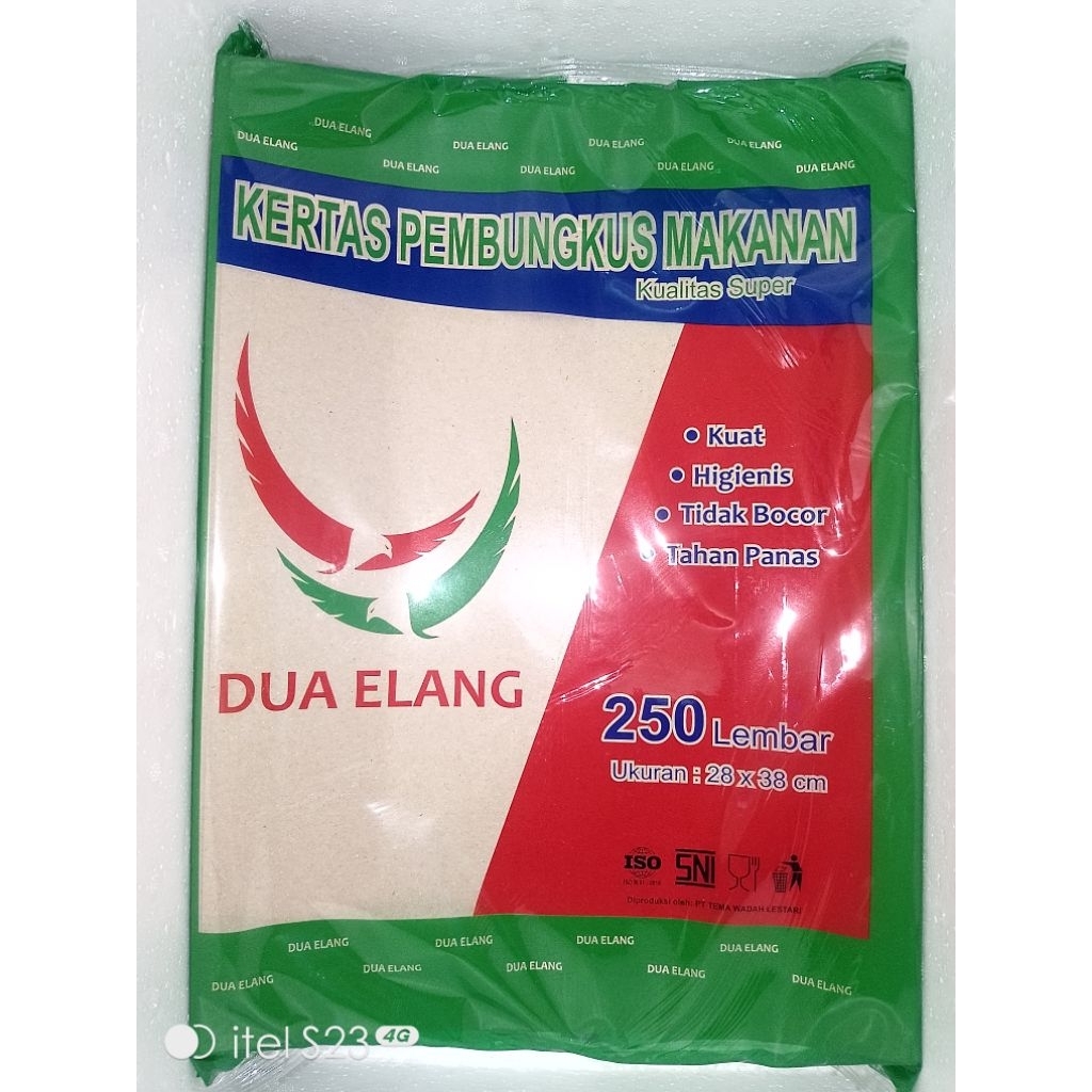 kertas nasi dua elang 250pcs