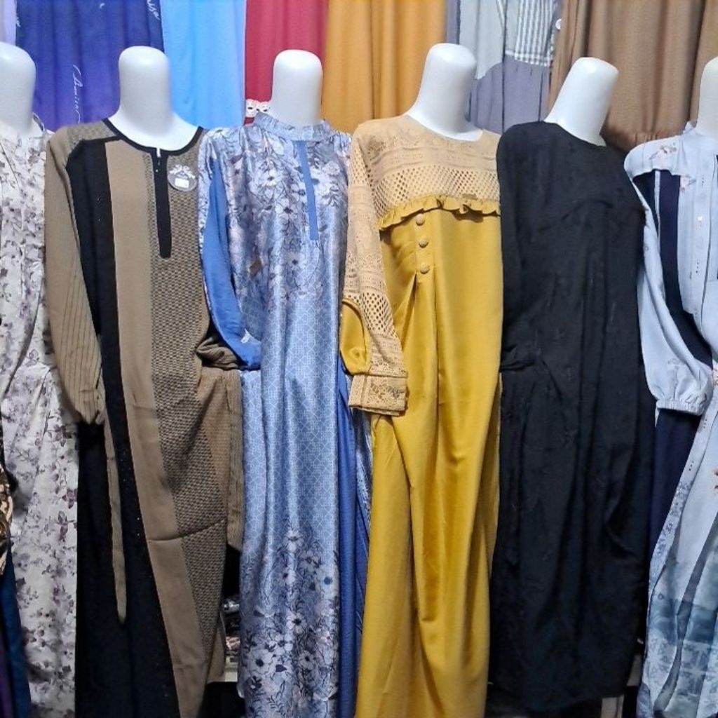 Gamis Premium Nyaman Untuk Acara Formal Dan Casual