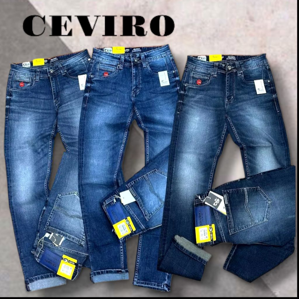 CELANA JEANS PANJANG PRIA CEVIRO ORIGINAL