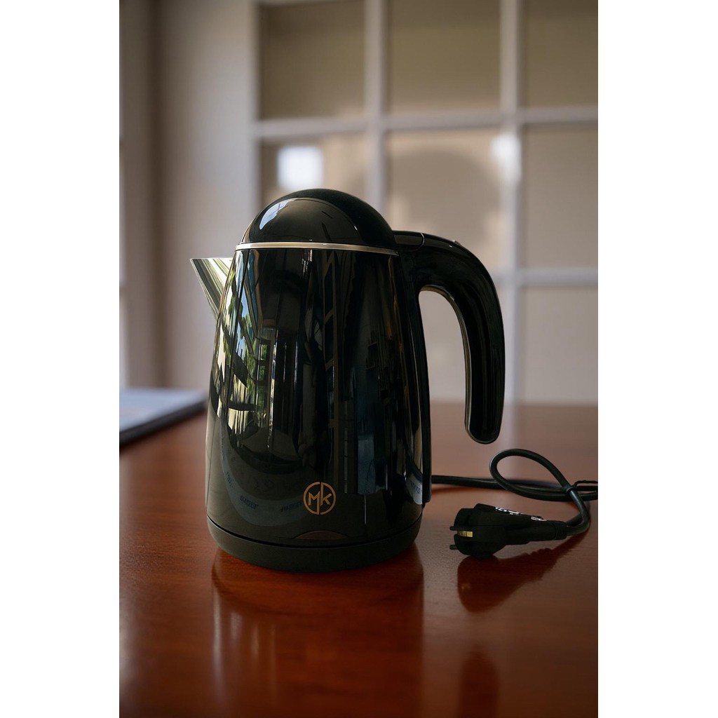M&K NEW DELUXE KETTLE 1L, BLACK