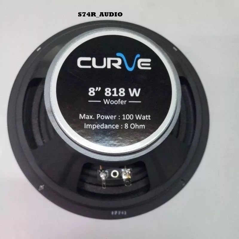 Speaker Curve 8 Inch 818 W Curve 818W Curve 8 Inch Woofer