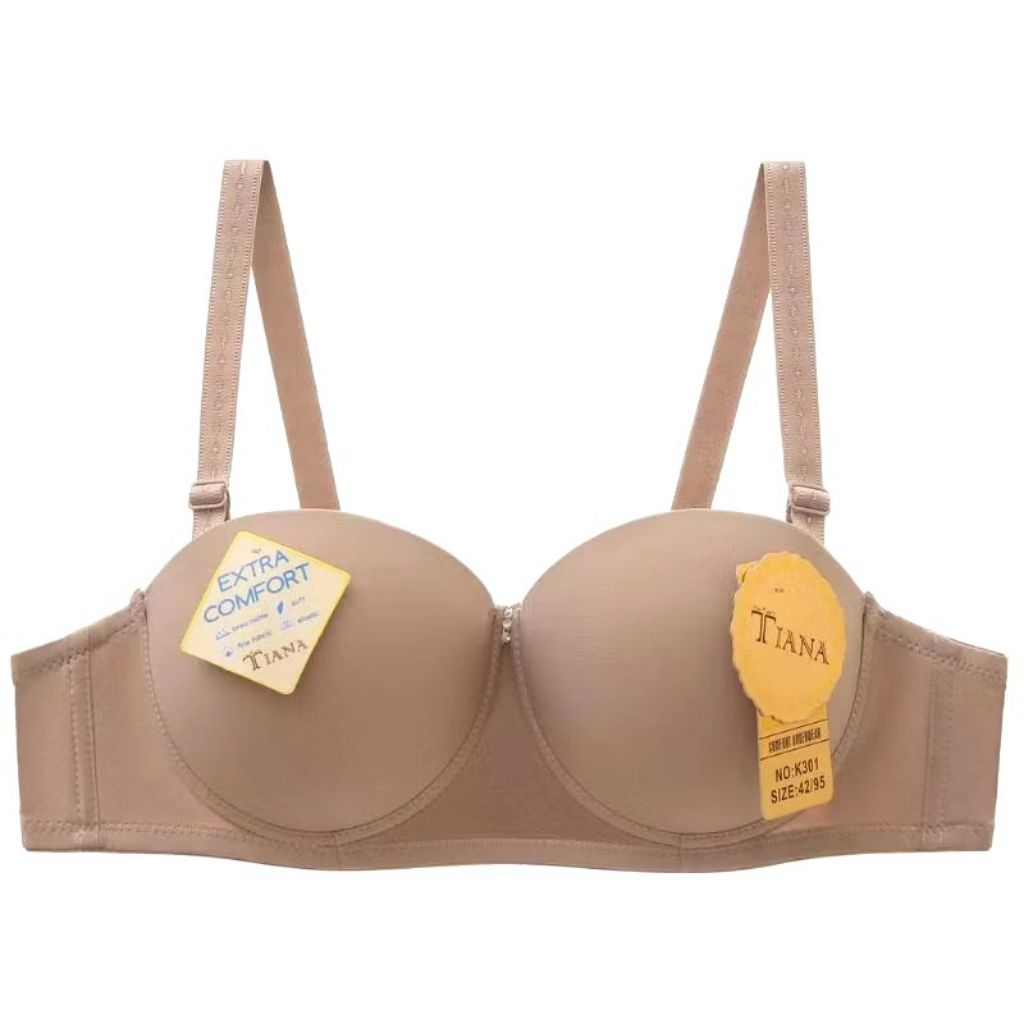 K301 Bra push up kancing 3 Bra kawat cup B ukuran .38.40.42