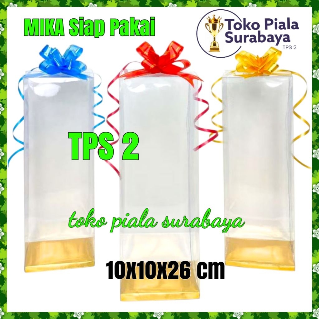 BOX MIKA SIAP PAKAI UNTUK PIALA BONEKA / TROPHY WISUDA AKRILIK