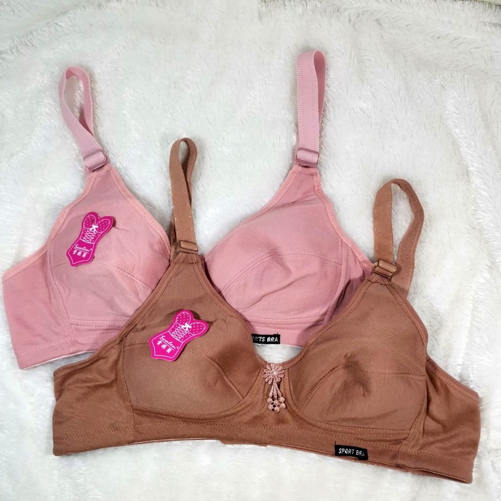 Bra tanpa busa | bh scalen sport 309 | kait 3 | size 44 - 46 | Cup C