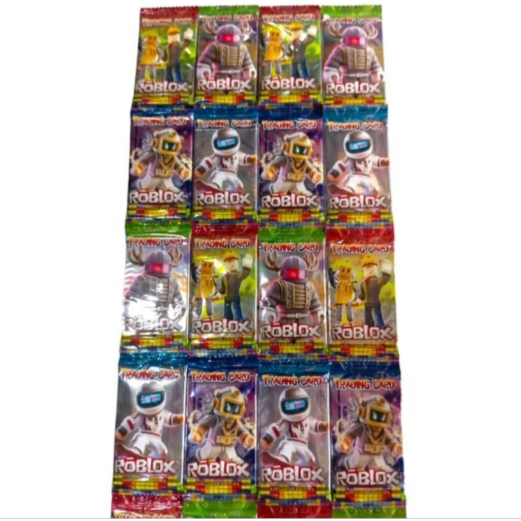 12 Sachet Kartu Card Foil ROBLOX Tranding Card Game