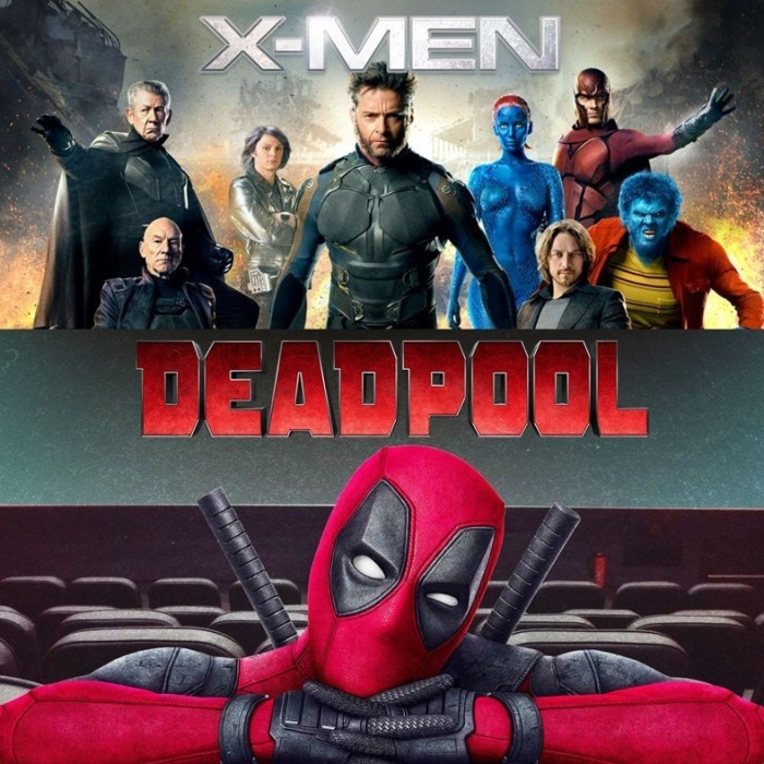 Film X-Men & Deadpool + Usb Sandisk 32Gb Bonus Otg