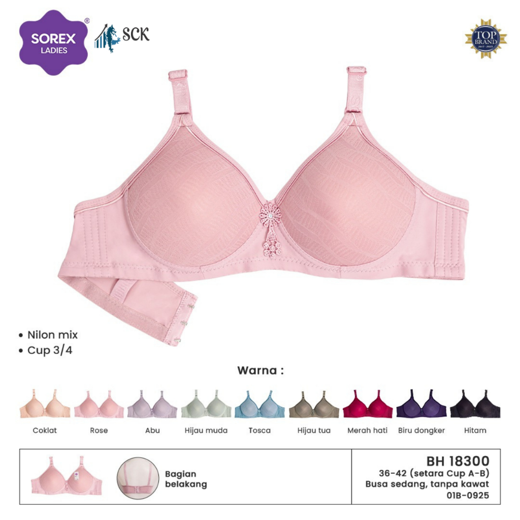 BH SOREX 18300 Busa Tipis / BH Pakaian Dalam BH SOREX - sckmenwear GROSIR