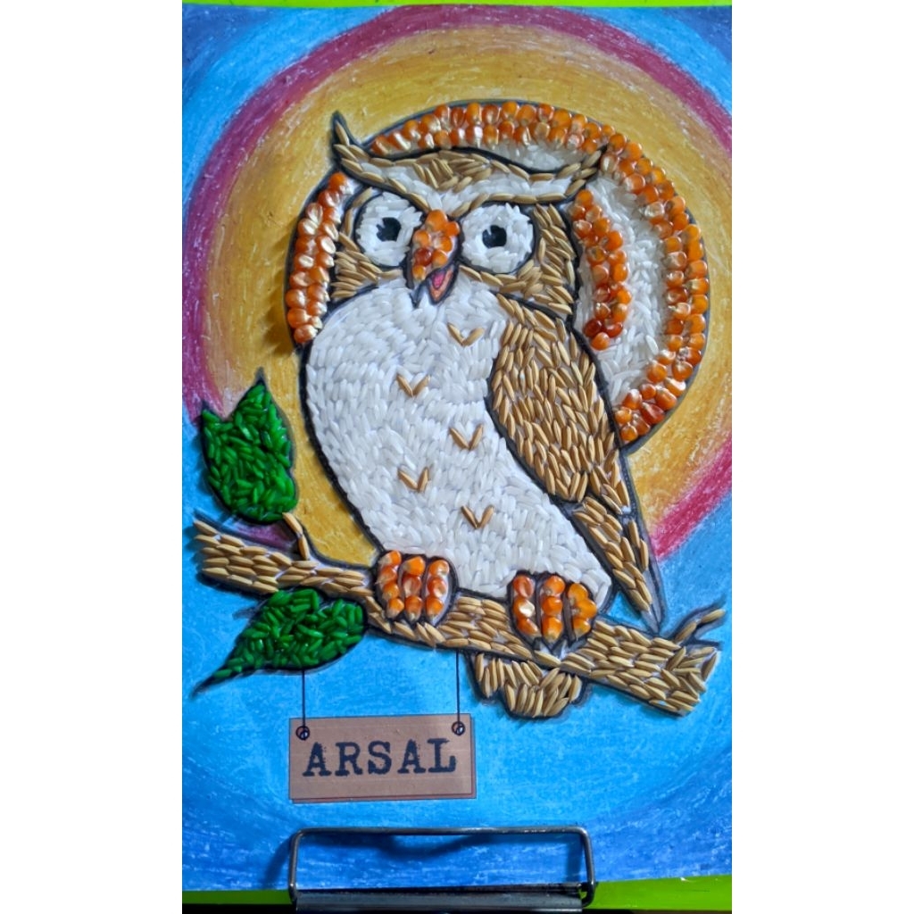 KOLASE biji hewan burung hantu GRATIS REQUEST NAMA