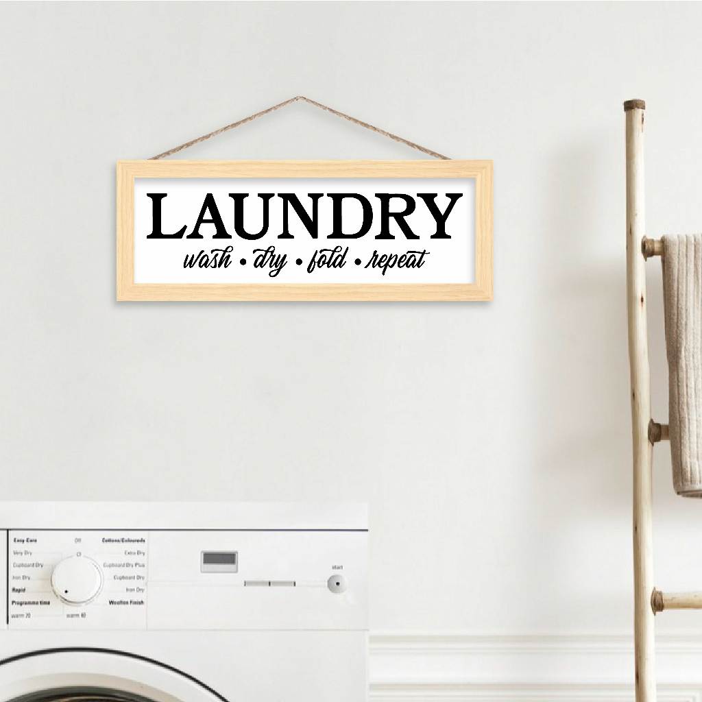 Pajangan Gantungan Papan Nama Tulisan Dinding Hiasan Dekorasi Pintu Kamar Rumah Laundrye Bingkai Kay