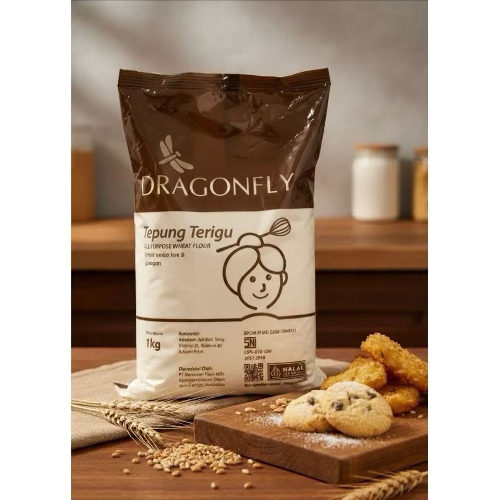 tepung terigu dragonfly