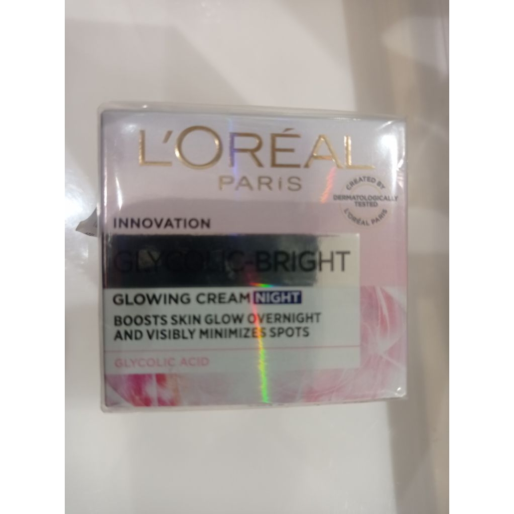 Loreal GLYCOLIC BRIGHT NIGHT CREAM