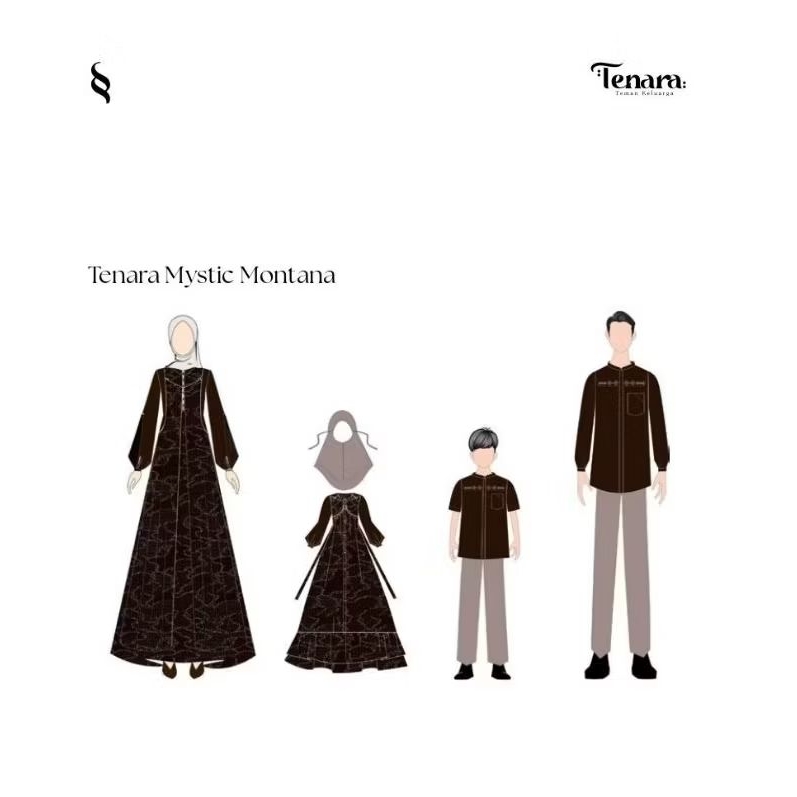 Sarimbit Ethica Seply Terbaru 2026/Tenara Mystic Montana/Sarimbit Seply Terbaru/Couple Lebaran Kelua