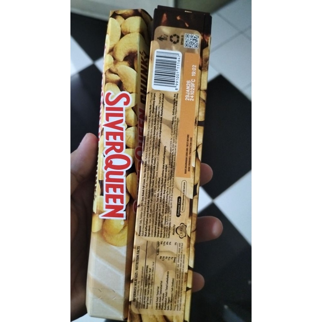 CoklatSilverqueen/Putih/Jumbo