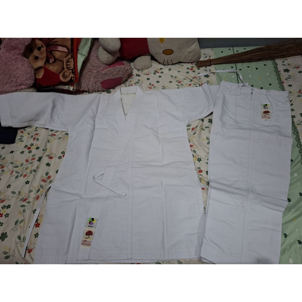 preloved baju karate warrior