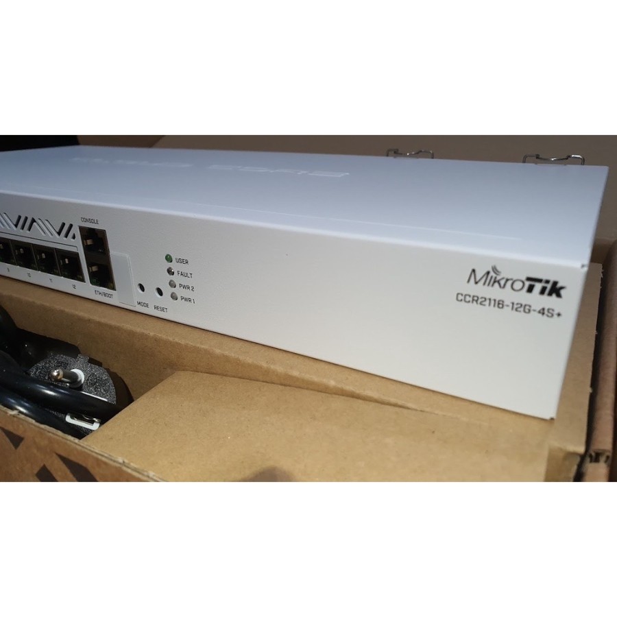 Mikrotik CCR2116-12G-4s+ Router 16GB RAM