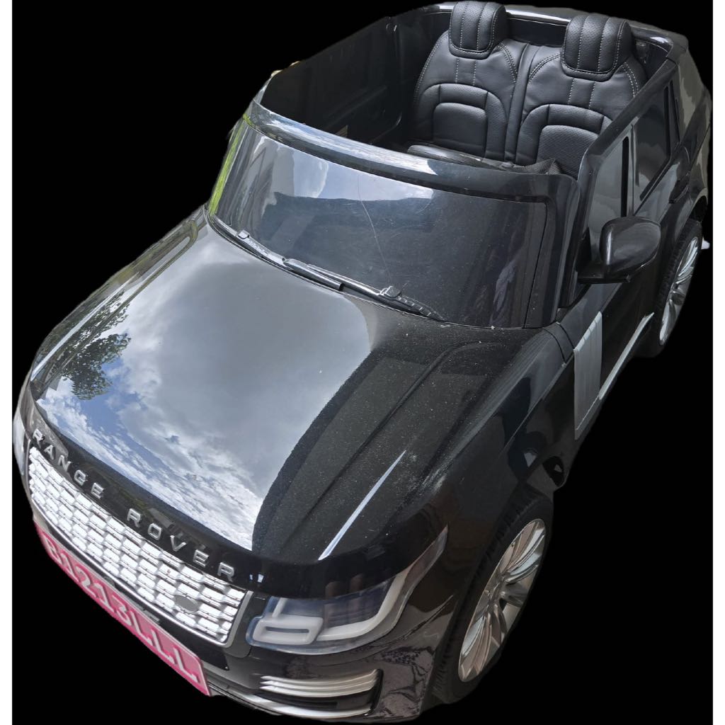 Mobil Aki mainan anak Range Rover LED TV Second