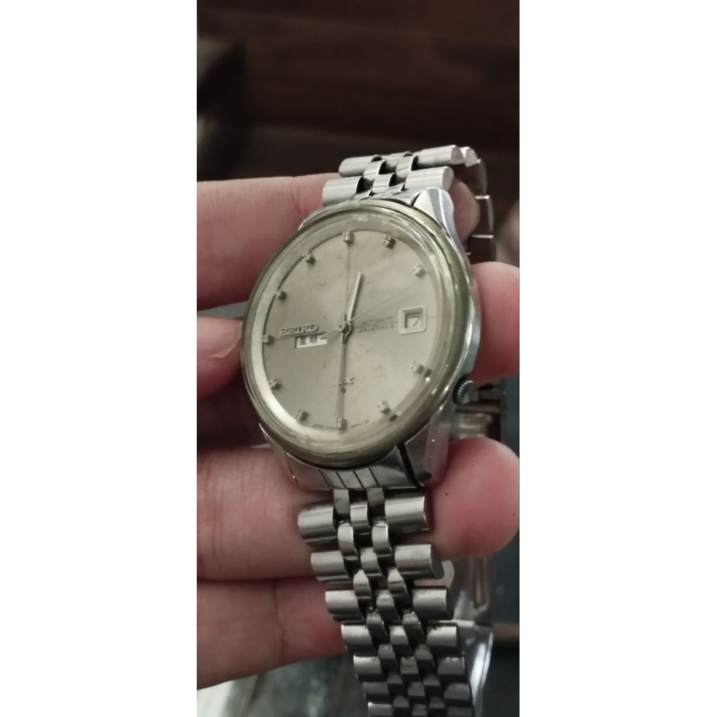 Jam Tangan Seiko Sealion DayDate  Automatic 25 Jewels CAL 6106-8043 JDM Full Original Huruf Kanji Je