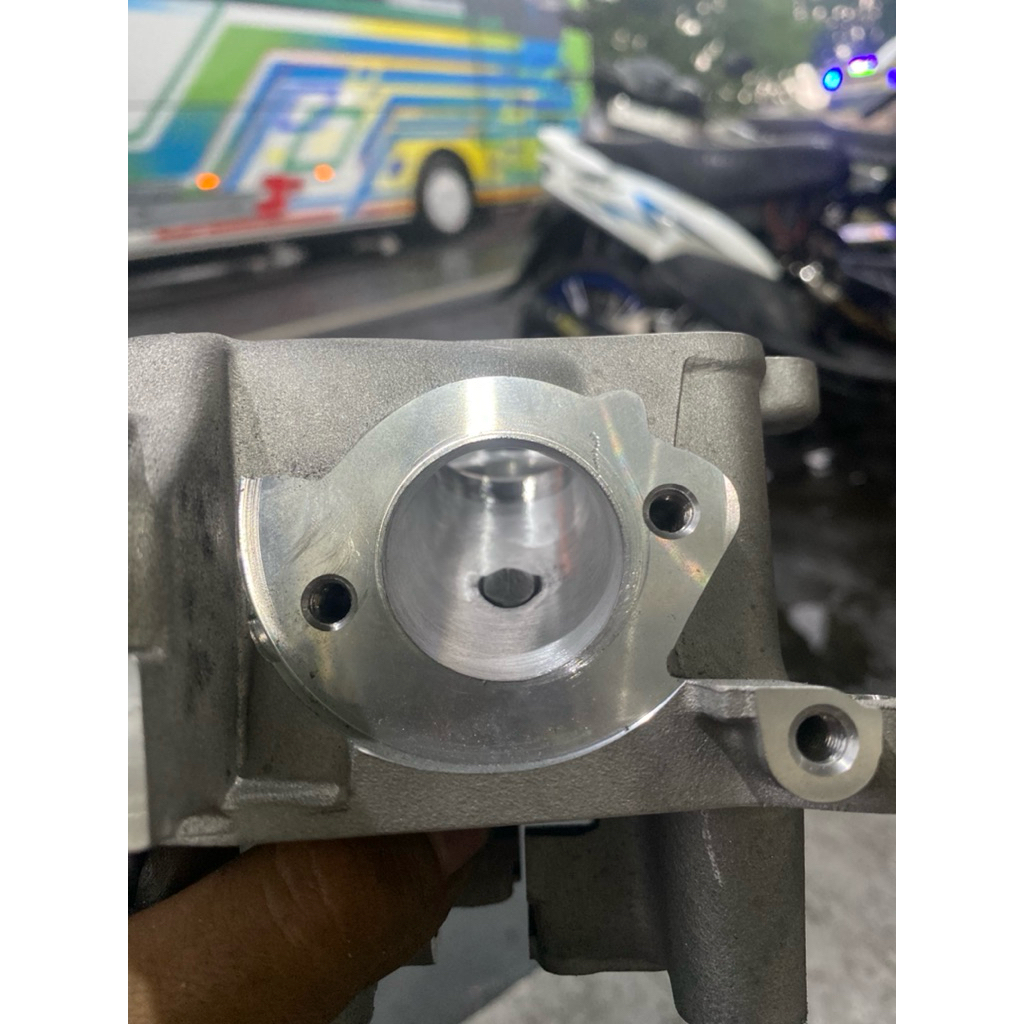 head vario 31/26 sudah offside throat porting dan triangle valve