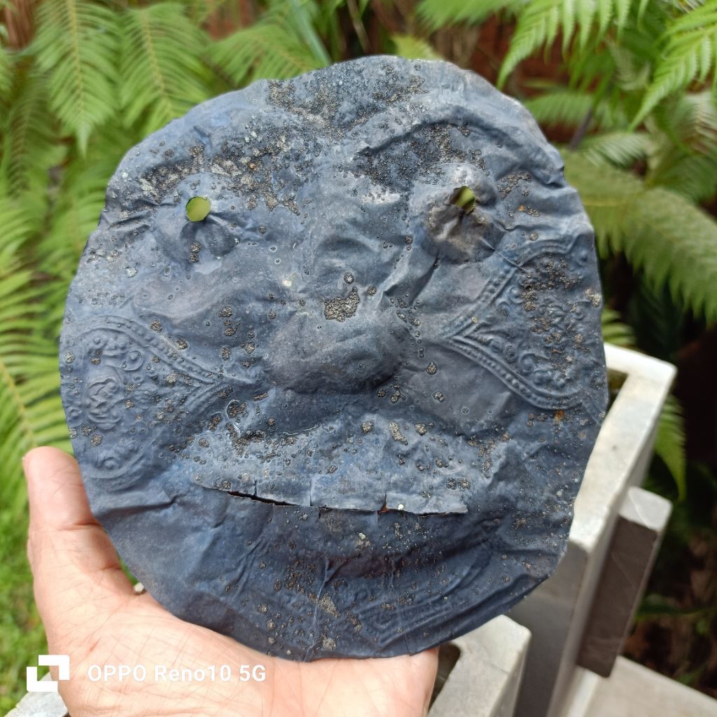 topeng perunggu temuan era Majapahit 02