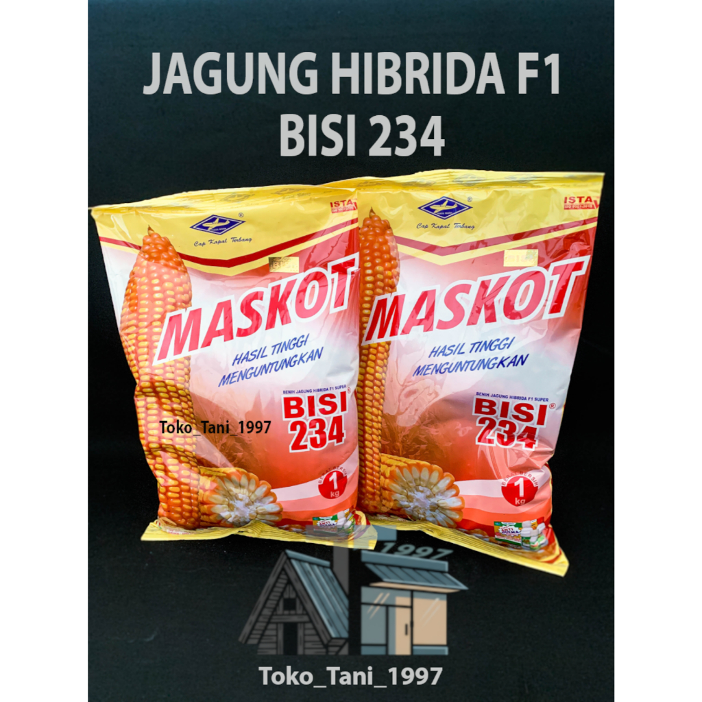BISI MASKOT BENIH JAGUNG HIBRIDA JAGUNG KERING/PIPIL BISI 234 1 Kg