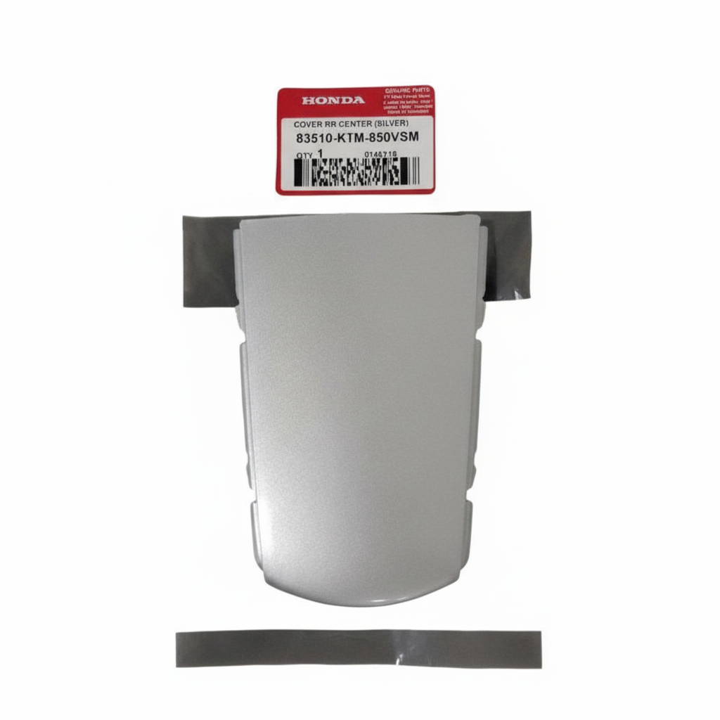 Cover Stop tail sambungan body bodi belakang Honda Supra X 125 lama batman 2007 - 2011 SILVER Origin