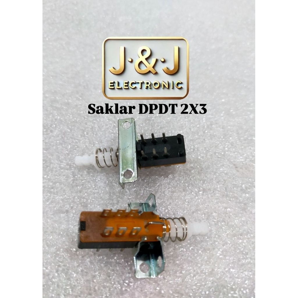 Saklar DPDT 2X3 ( 6pin On Off ) Switch DPDT 2X3