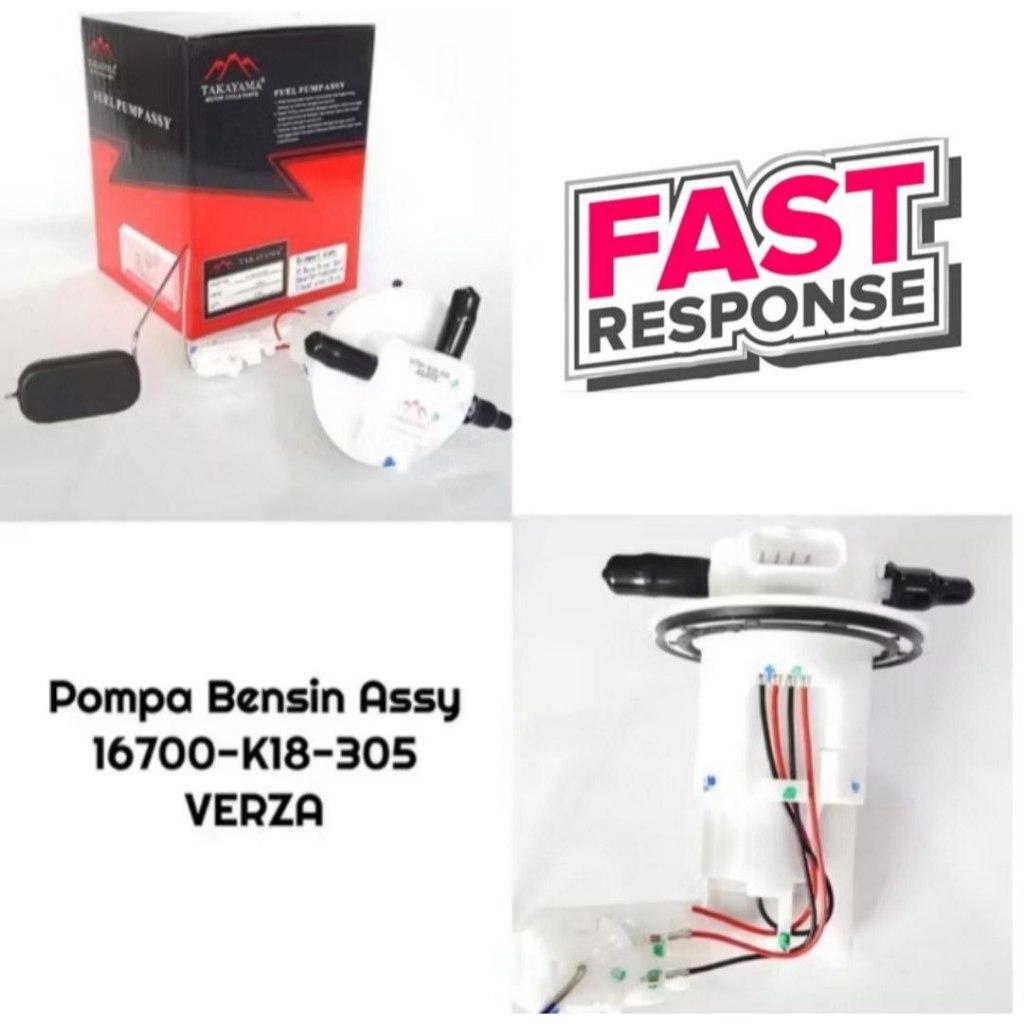 Fuelpump Assy 3Pipa Verza 2013 BARU Asli Takayama