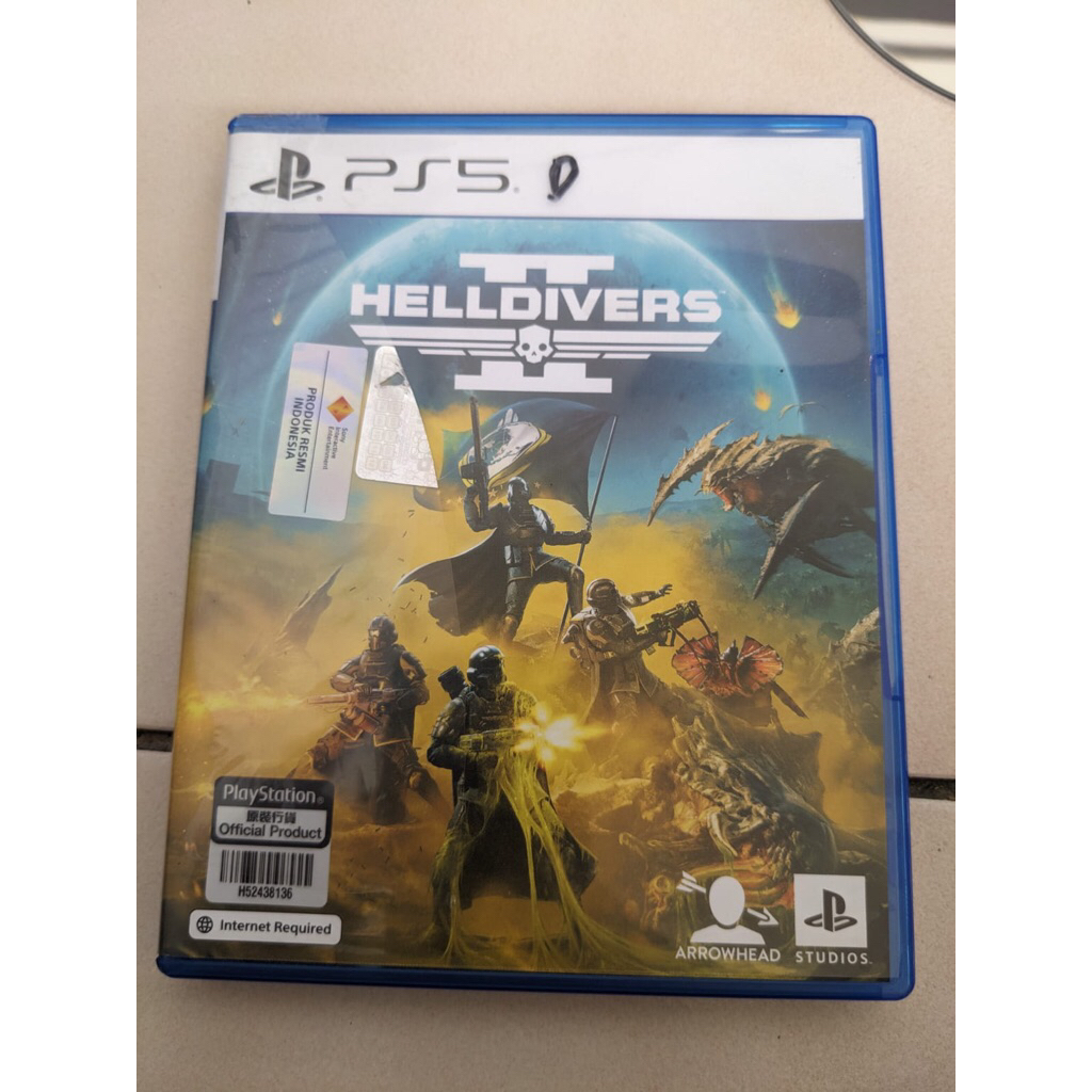 Kaset PS5 Second HellDivers