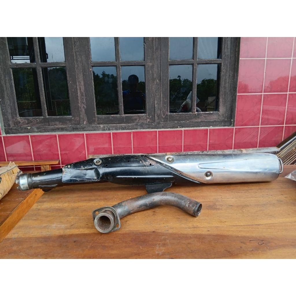 knalpot rx king peredam original copotan